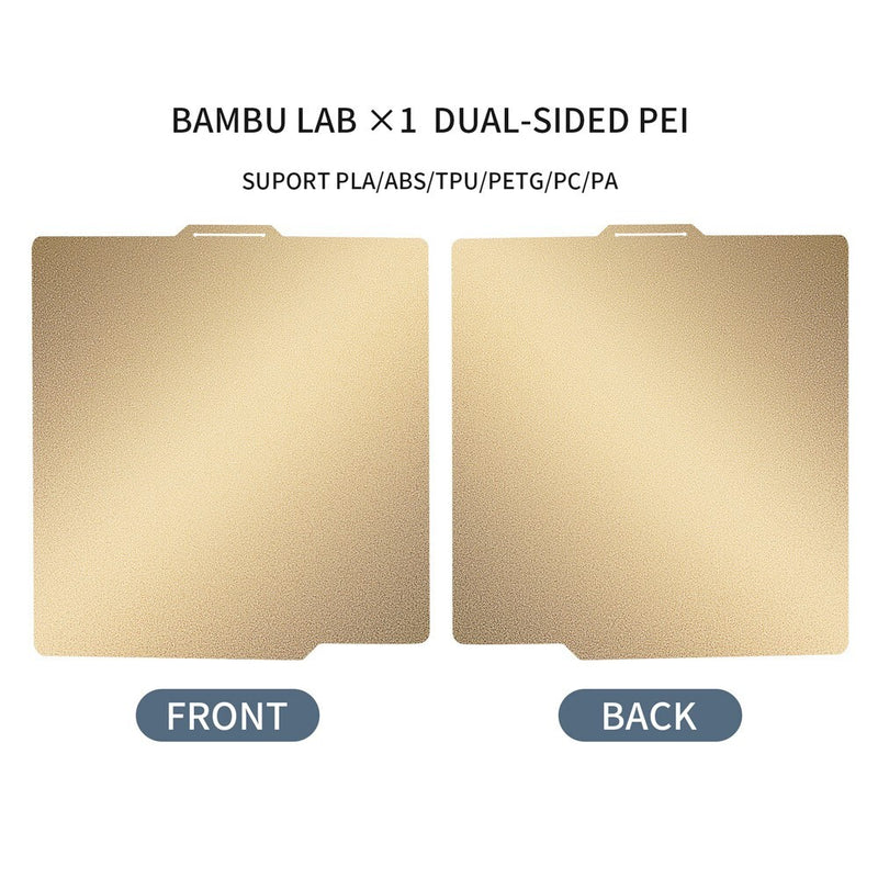 Doppelseitige Pei Plate 257X257mm kompatibel für Bambu Lab X1 und P1P