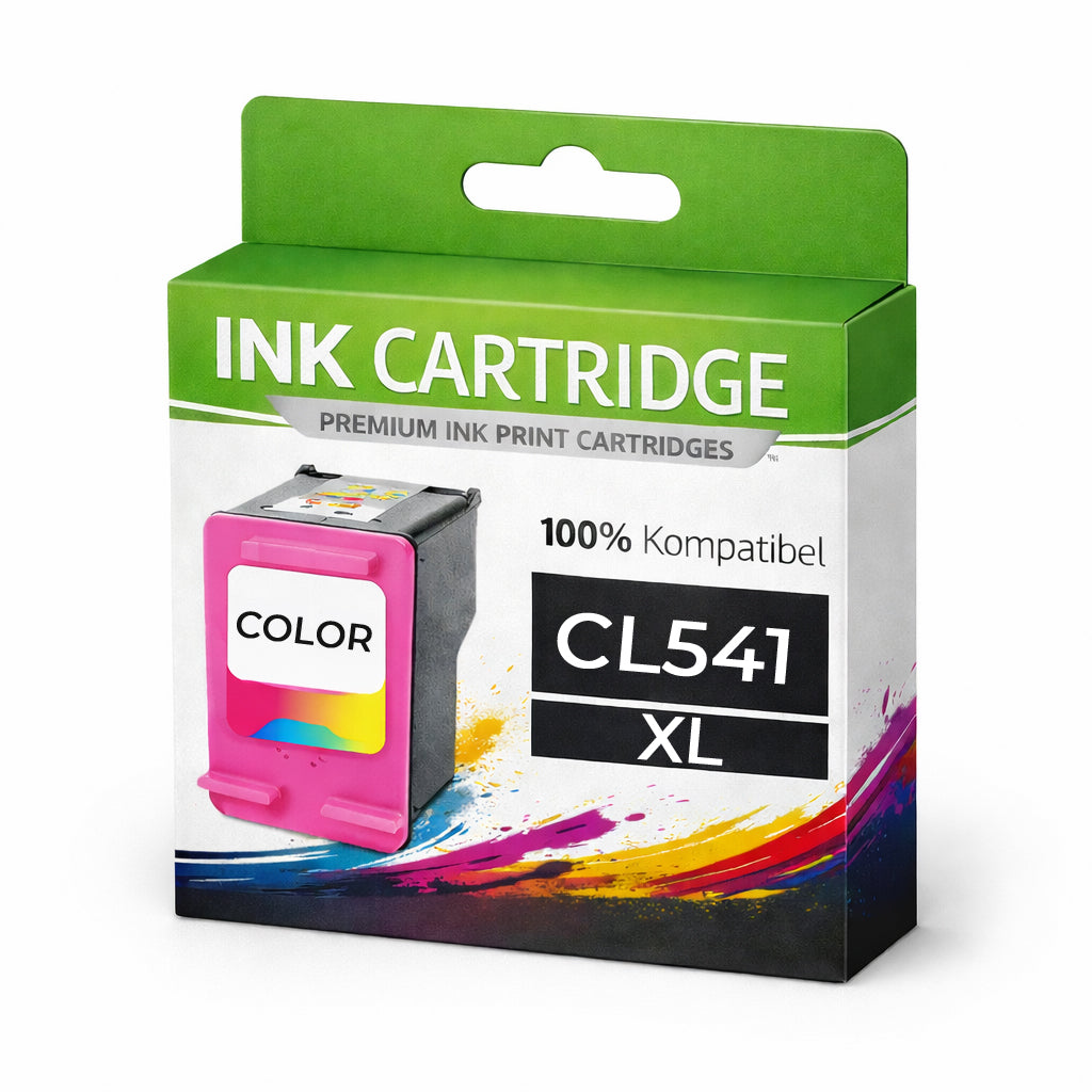 XL Tintenpatrone CL541 für Canon Color C/M/Y Patrone CL 541 Premium Quailtät PIXMA MG2150/2250/3150/3200/3250/3500/3650/4150/4250/3550 MX395