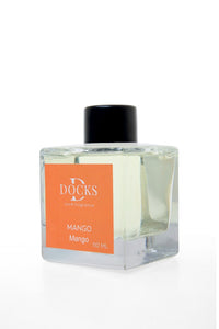 2er Set DOCKS Raumduft Set 110ml Diffuser mit Duftstäbchen – Lufterfrischer Duft Mango