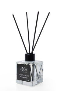 2er Set DOCKS Raumduft Set 110ml Diffuser mit Duftstäbchen – Lufterfrischer Duft Baumwolle