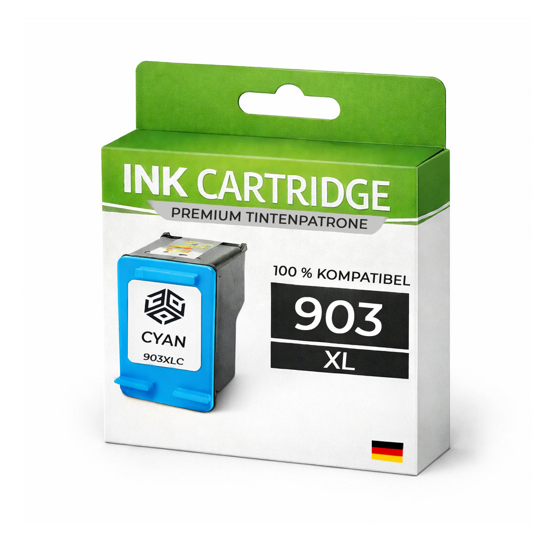 XL Tintenpatrone 903XLC Cyan für HP T6M03AE Premium Alternative Günstig Officejet Pro 6950 6960 6968 6970 6974 6975 6978 6979 6951 6954