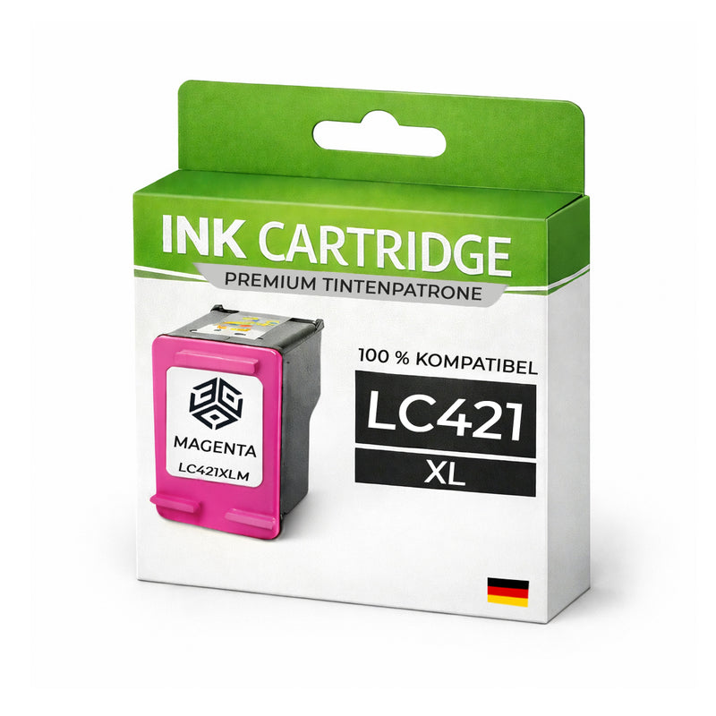 XL Tintenpatrone LC421XLM Magenta für Brother kompatibel LC421XLM Premium für Brother DCP-J1050DW, MFC-J1010DW, DCP-J1140DW