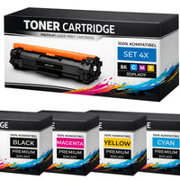 Toner Set TN-241 für Brother kompatibel C/K/M/Y Schwarz Cyan Magenta Gelb 5-Pack DCP-9020CDW HL-3140CW/3150CDW/3170CDW/3142CW/3152CDW HL-3150CDW