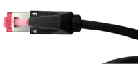 2m Netzwerk Ethernet Kabel 90°Rechts Winkel CAT6 S/FTP Patchkabel RJ45 DSL LAN