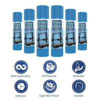 3er Pack 3D-Drucker Haftstift Kleber Klebestifte für sicheres Haften von PLA/AB
