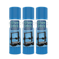3er Pack 3D-Drucker Haftstift Kleber Klebestifte für sicheres Haften von PLA/AB