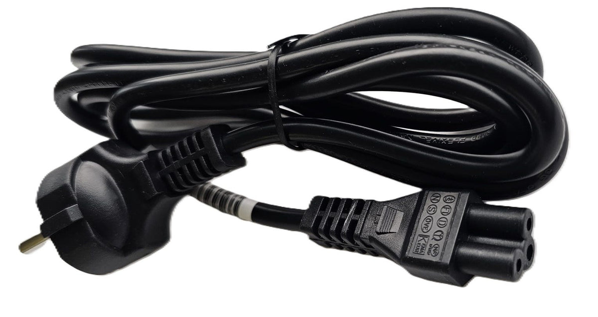Netzkabel 1,8m Stecker Kabel Monitor Screen Laptop Notebook 3-polig Stromkabel