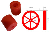 Silikon Dämpfer + Verbesserte Nivelliermutter Upgrade für Ender 3/3 Pro V2