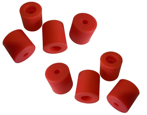 8 x Silikonpuffer Silikondämpfer 3D Drucker 16mm x 18mm für Ender 3 Serie V2 Pro