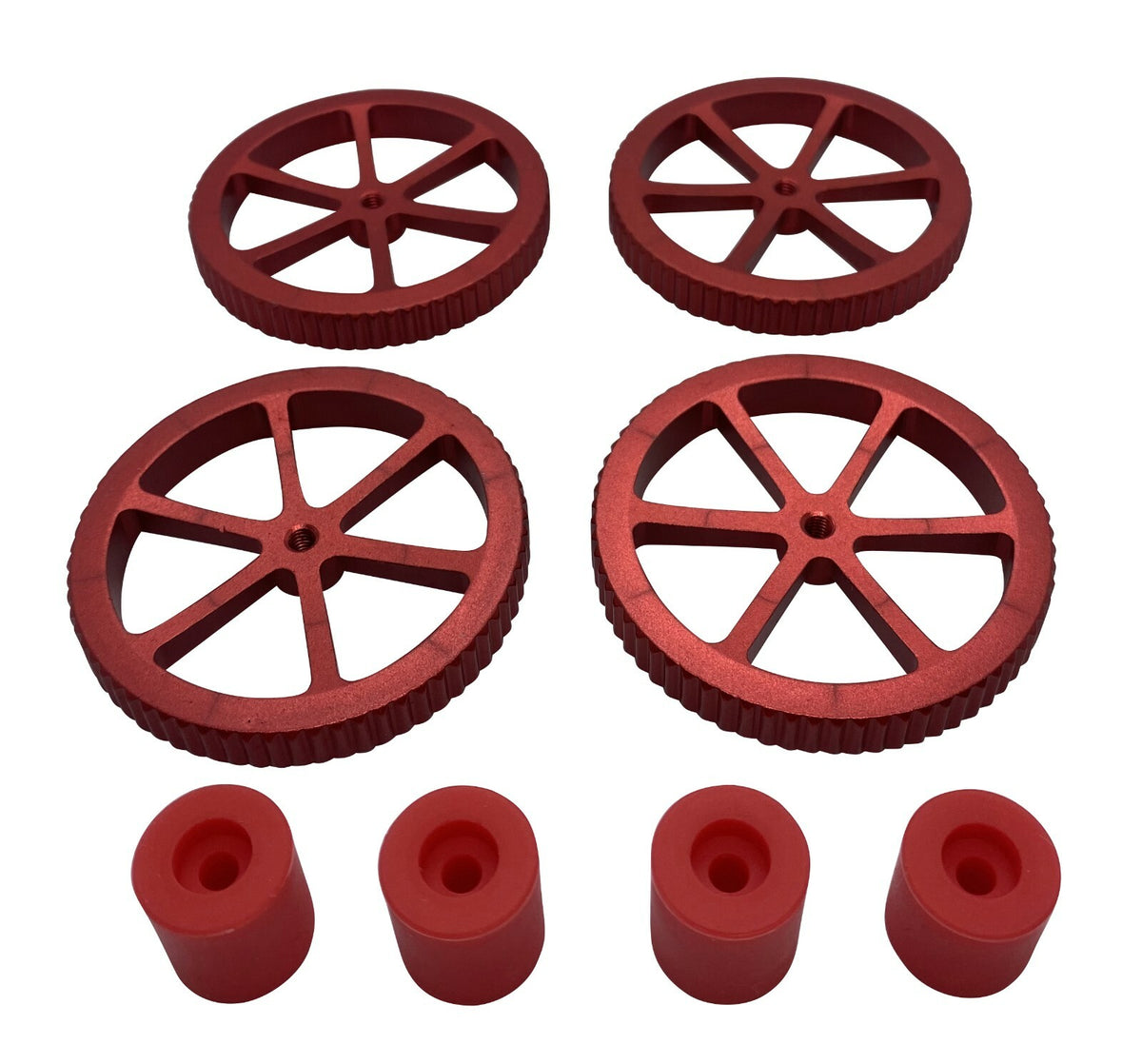 Silikon Dämpfer + Verbesserte Nivelliermutter Upgrade für Ender 3/3 Pro V2