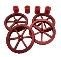 Silikon Dämpfer + Verbesserte Nivelliermutter Upgrade für Ender 3/3 Pro V2