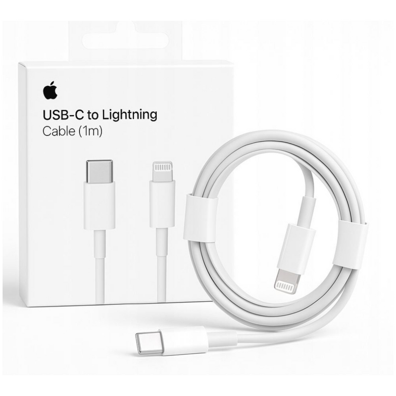 2x Original Apple Lightning USB-C Ladekabel 1m für iPhone 14 13 12 11 X Pro Max