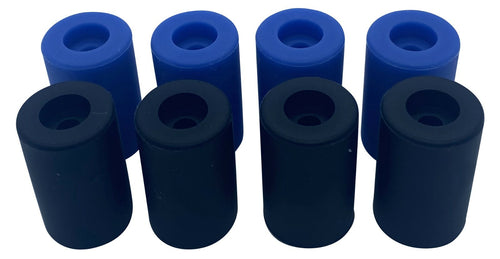 Artillery Sidewinder X1 /X2 / Genius  4x Silikonpuffer (Silikondämpfer) (Blau)