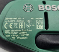 Bosch AdvancedDrill 18 Akku-Bohrschrauber - B-Ware / 2. Wahl