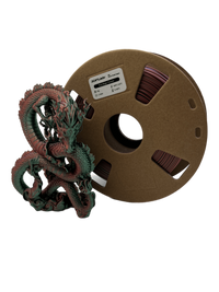 3in1 SILK PLA Filament für 3D Drucker | Dreifarbig Special Magic Effekt - NEU 3DPLady Silk Filament 1 kg Green-Purple-Copper