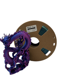 3in1 SILK PLA Filament für 3D Drucker | Dreifarbig Special Magic Effekt - NEU 3DPLady Silk Filament 1 kg Rose Red-Green-Blue