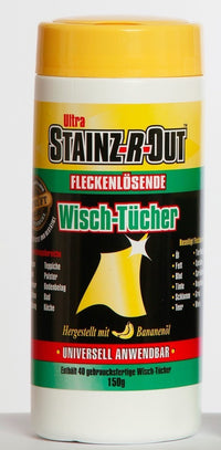 Ultra Fleckentferner Konzentrat+Wisch-Tücher für Teppich Kleidung Polster Stoffe