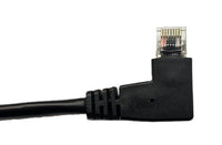 Netzwerk Ethernet Kabel 90°Rechts Winkel 80cm CAT6 S/FTP Patchkabel RJ45 DSL LAN