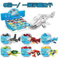 12x Meerestiere Überraschungseier Bausteine Spielzeug Set Kinder Ostergeschenk