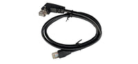 Netzwerk Ethernet Kabel 90°Links Winkel 80cm CAT6 S/FTP Patchkabel RJ45 DSL LAN
