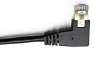 Netzwerk Ethernet Kabel 90°Links Winkel 80cm CAT6 S/FTP Patchkabel RJ45 DSL LAN