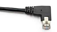 Netzwerk Ethernet Kabel 90°Rechts Winkel 80cm CAT6 S/FTP Patchkabel RJ45 DSL LAN