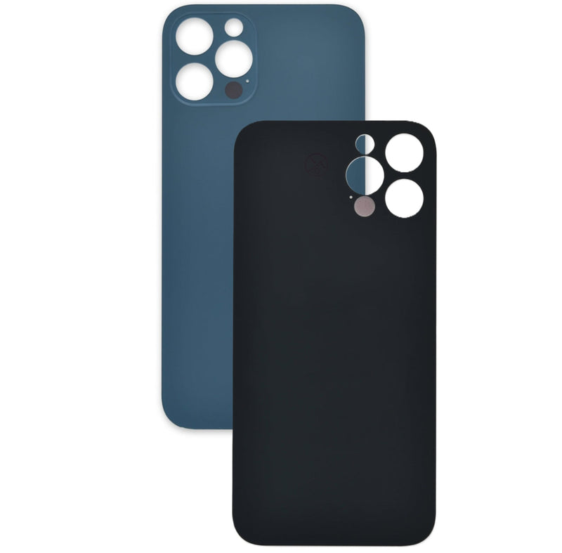 Akkudeckel Backcover für iPhone 12 Pro Blau mit Kleber #AS105031