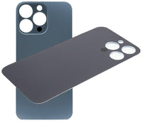 Akkudeckel Backcover für iPhone 13 Pro Blau, mit Kleber #AS105077