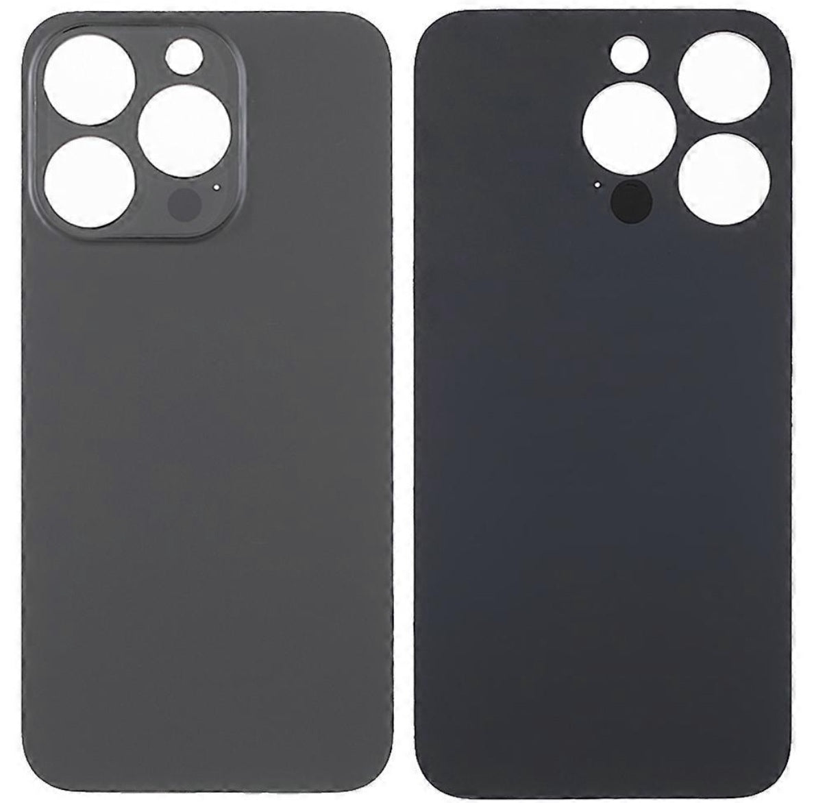 Akkudeckel Backcover für iPhone 13 Pro Max 6,7zoll schwarz mit Kleber #AS084191