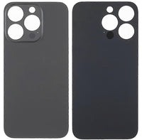Akkudeckel Backcover für iPhone 13 Pro Max 6,7zoll schwarz mit Kleber #AS084191