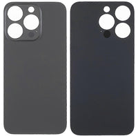Akkudeckel Backcover für iPhone 13 Pro Max 6,7zoll schwarz mit Kleber #AS084191