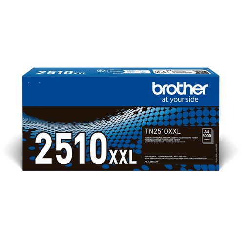 Brother Toner TN-2510XXL Original Schwarz 5000 Seiten