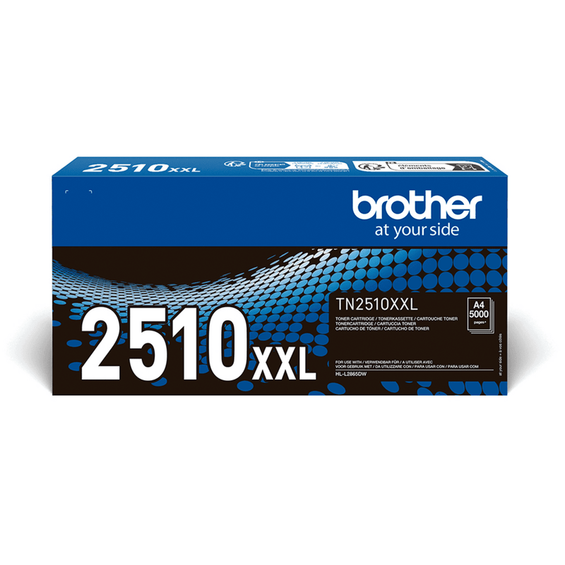 Brother Toner TN-2510XXL Original Schwarz 5000 Seiten