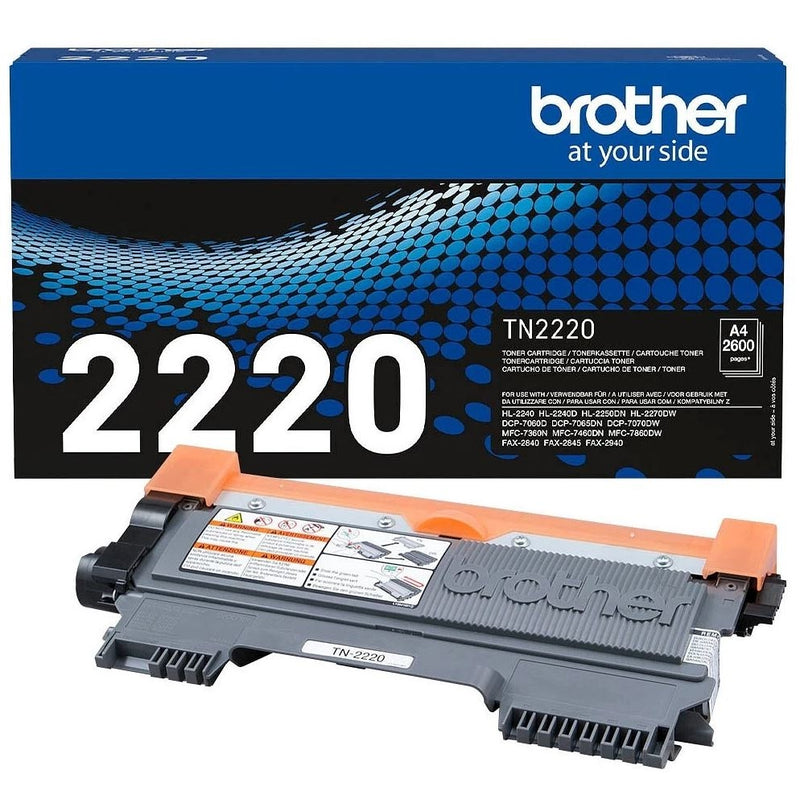 Brother TN-2220 Toner – Schwarz Tonerkartusche Original TN2220