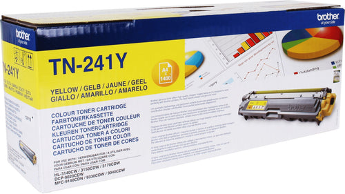 Brother TN241Y / gelb / original Toner / TN-241Y / 1400 S. neu