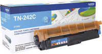 Brother TN242 4er Pack / Original Toner / TN-242 alle Farben (TN242C, TN242M, TN242Y, TN242BK)
