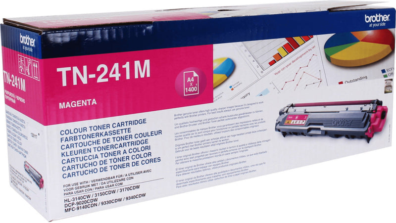 Brother Toner TN-241CMY / Gelb Cyan Magenta / MultiPack / TN241CMY / 1400 S. neu 3 Farben
