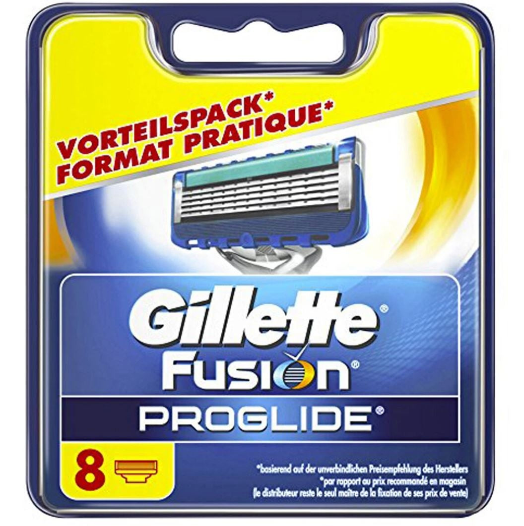 Gillette Fusion ProGlide – 8 Ersatzklingen für eine gründliche und komfortable Rasur