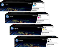 HP 117A Original HP Toner 4er Pack alle Farben / W2070A, W2071A, W2072A, W2073A / LaserJet Tonerkartusche
