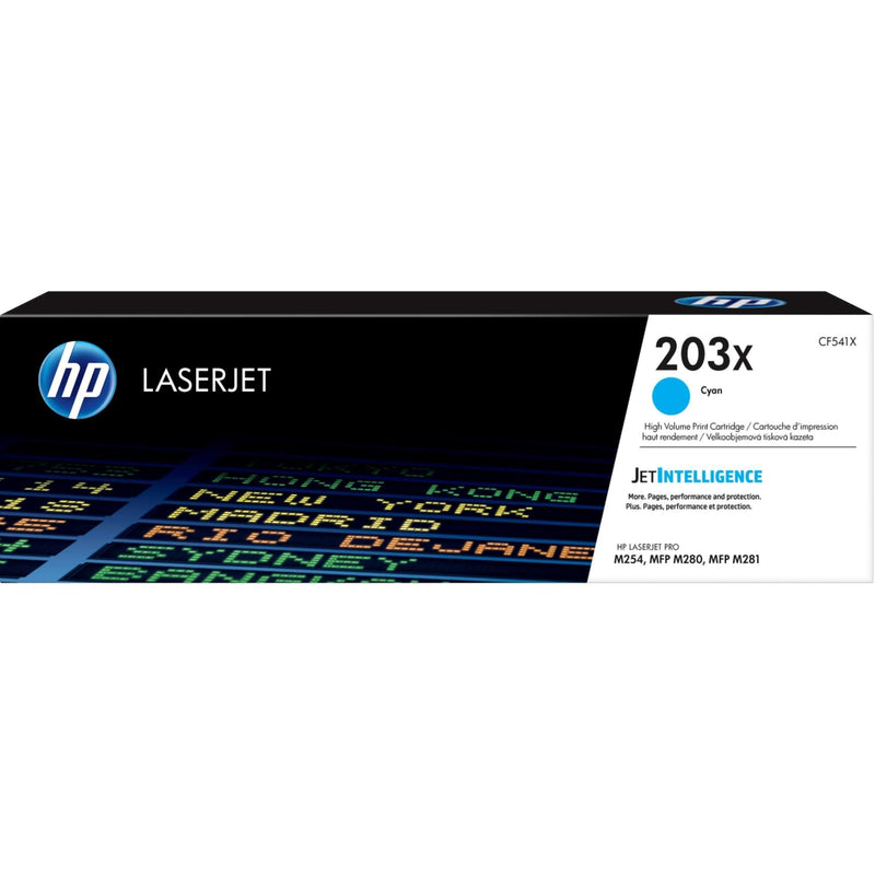 HP 203X Cyan // Original LaserJet Tonerkartusche mit hoher Reichweite – Toner CF541X