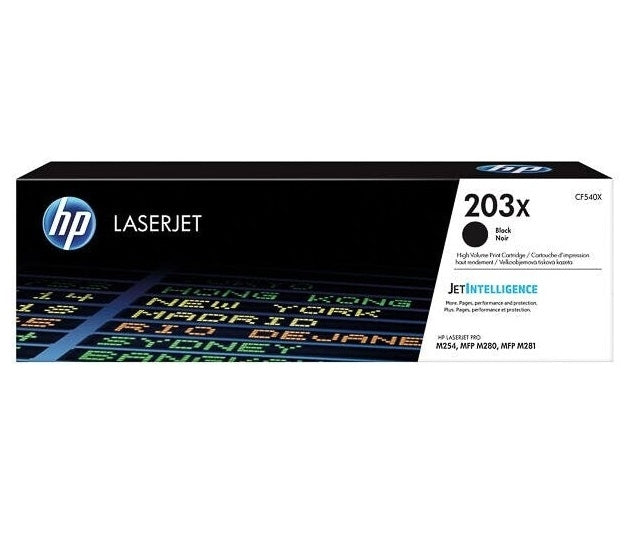 HP 203X Schwarz // Original LaserJet Tonerkartusche mit hoher Reichweite – Toner CF540X SONDERPREIS