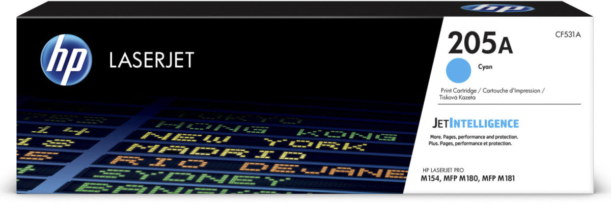 HP 205A Cyan / Original HP Toner / CF531A / 900 S.