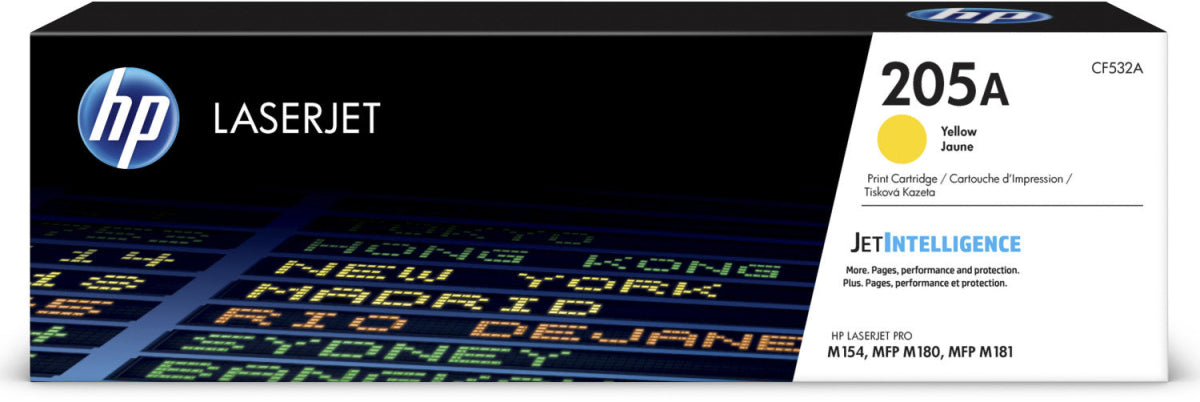HP 205A Gelb / Original HP Toner / CF532A / 900 S.