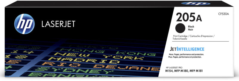 HP 205A Schwarz / Original HP Toner / CF530A / 1100 S.