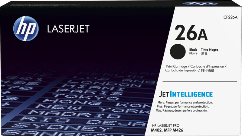 HP 26A Original LaserJet Toner Schwarz Tonerkartusche - CF226A