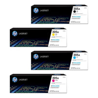 HP Original 205A Toner - 4er Pack Schwarz Cyan Gelb Magenta (CF531A, CF533A, CF532A, CF530A)