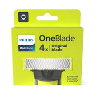 Philips OneBlade QP240/50 – 4 Ersatzklingen für präzises Trimmen, Stylen und Rasieren