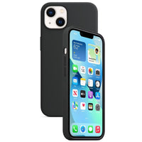 Silikon Tasche Case für Apple iPhone 13 Mitternacht, Midnight MagSafe Model A2706 #MM2W3FE/A