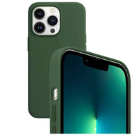 Silikon Tasche Case für Apple iPhone 13 Pro Grün, Eucalyptus MagSafe Model A2707 #MM673FE/A