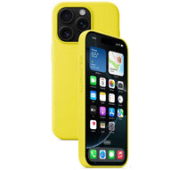 Silikon Tasche Case für Apple iPhone 16 Pro Gelb / Star Fruit MagSafe Model A3315 #MYNX0FE/A